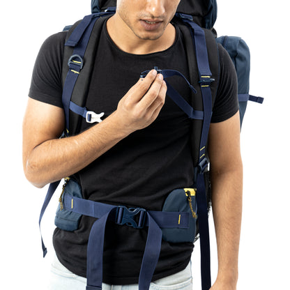 Adventrex rucksack with whistle feature